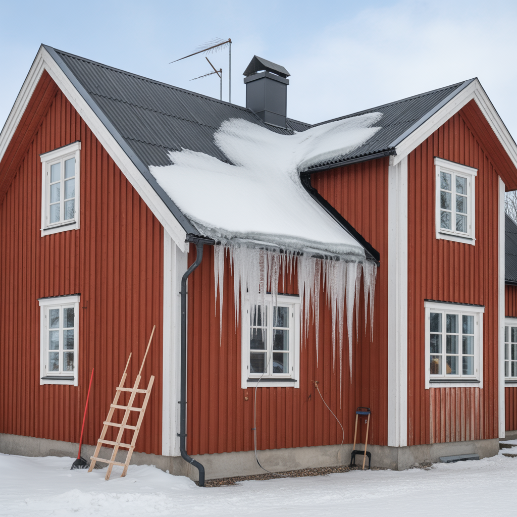 isdammar pa tak orsaker felsokning och atgarder